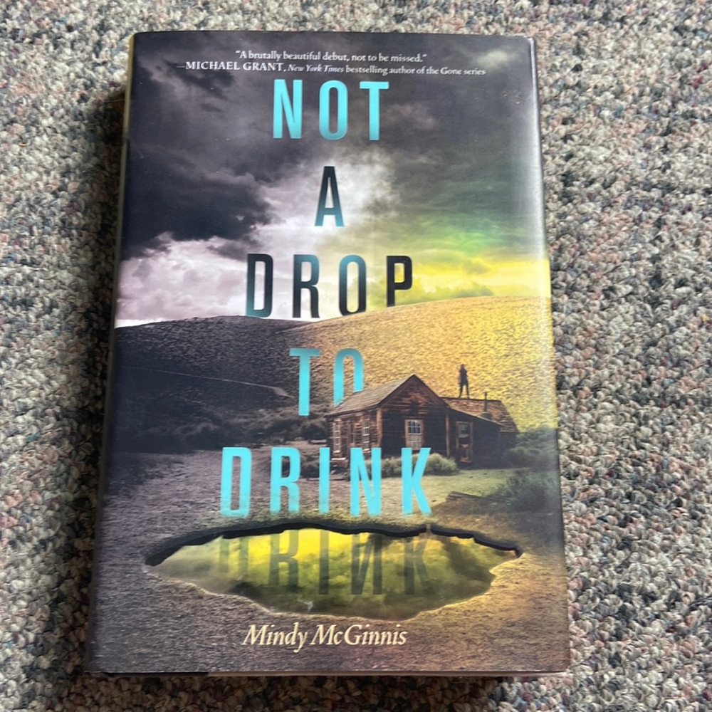 Not a Drop to Drink by Mindy McGinnis (hardcover)